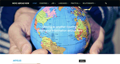 Desktop Screenshot of moveabroadnow.com
